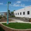 East Hills Academy raised planter area